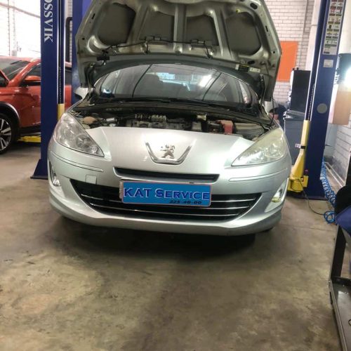 Ремонт глушителя Peugeot 4007
