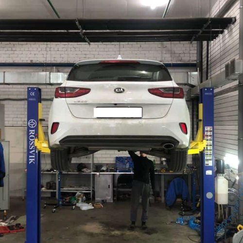 Удаление катализатора Kia Ceed