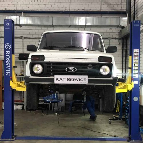 Удаление катализатора Lada 4x4 Niva