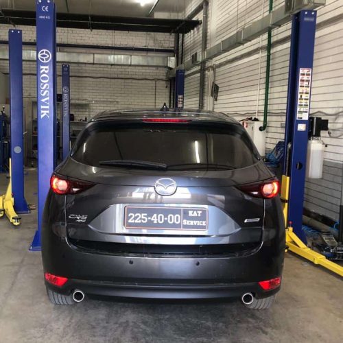 Удаление катализатора Mazda CX-5