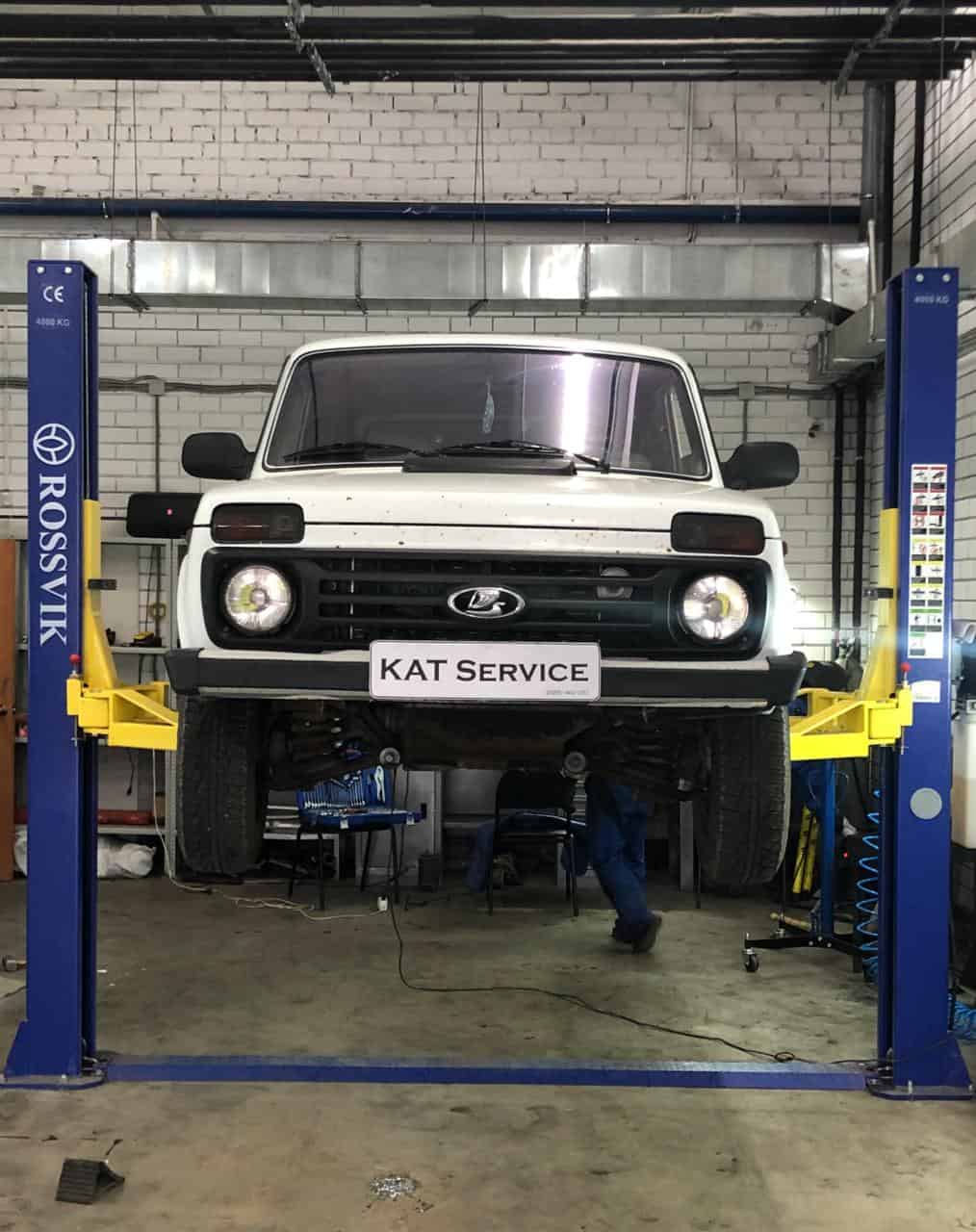 Удаление катализатора Lada 4x4 Niva