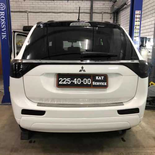 Удаление катализатора Mitsubishi Outlander